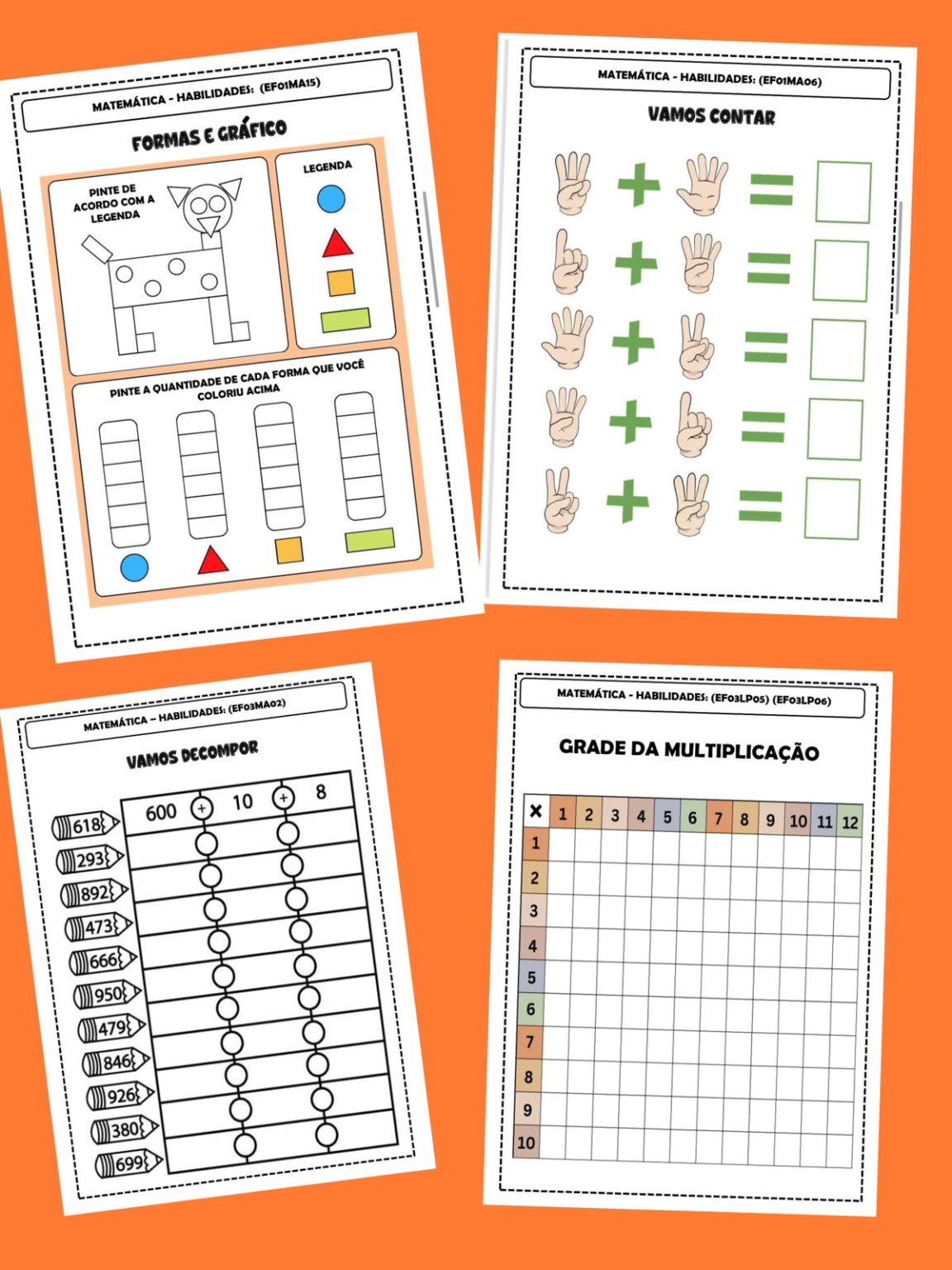 KIT DE ATIVIDADES MATEMÁTICA ANOS INICIAIS – TRILHAS DO ENSINAR