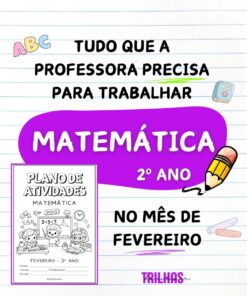 PLANO DE ATIVIDADES –MATEMÁTICA - 2º ANO | FEVEREIRO