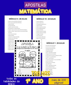 APOSTILA MATEMÁTICA 1º ANO
