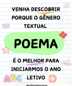 GÊNERO TEXTUAL: POEMA