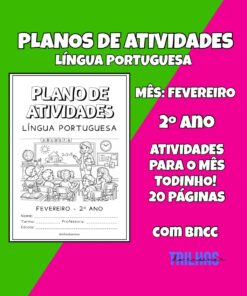 PLANO DE ATIVIDADES – 2º ANO LÍNGUA PORTUGUESA | FEVEREIRO