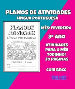 PLANO DE ATIVIDADES – 3º ANO LÍNGUA PORTUGUESA | FEVEREIRO