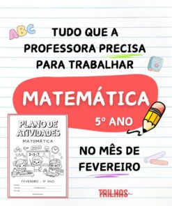 PLANO DE ATIVIDADES –MATEMÁTICA - 5º ANO | FEVEREIRO