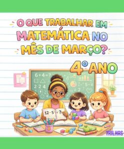 PLANO DE ATIVIDADES –MATEMÁTICA – 4º ANO | MARÇO