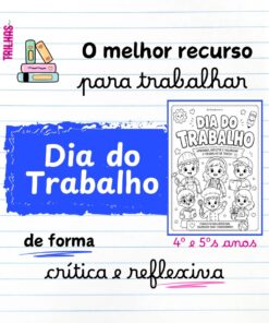 ATIVIDADES – DIA DO TRABALHO | 4º E 5º ANOS