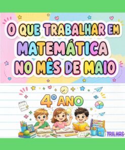PLANO DE ATIVIDADES DE MATEMÁTICA – 4º ANO | MAIO