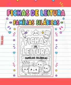 FICHAS DE LEITURA – FAMÍLIAS SILÁBICAS