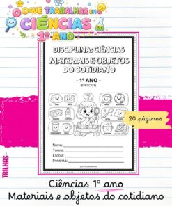 PLANO DE CIÊNCIAS – 1º ANO | MATERIAIS E OBJETOS DO COTIDIANO