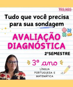 AVALIAÇÃO DIAGNÓSTICA | 2º SEMESTRE – 3º ANO