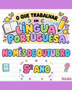 PLANO DE ATIVIDADES DE LÍNGUA PORTUGUESA – 5º ANO | OUTUBRO