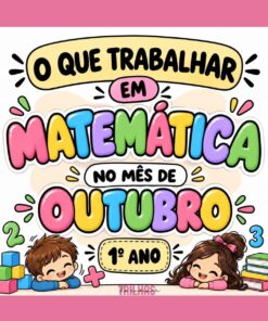 PLANO DE ATIVIDADES DE MATEMÁTICA – 1º ANO | OUTUBRO