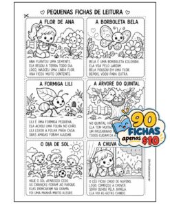 PEQUENAS FICHAS DE LEITURA