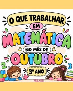 PLANO DE ATIVIDADES DE MATEMÁTICA – 3° ANO | OUTUBRO